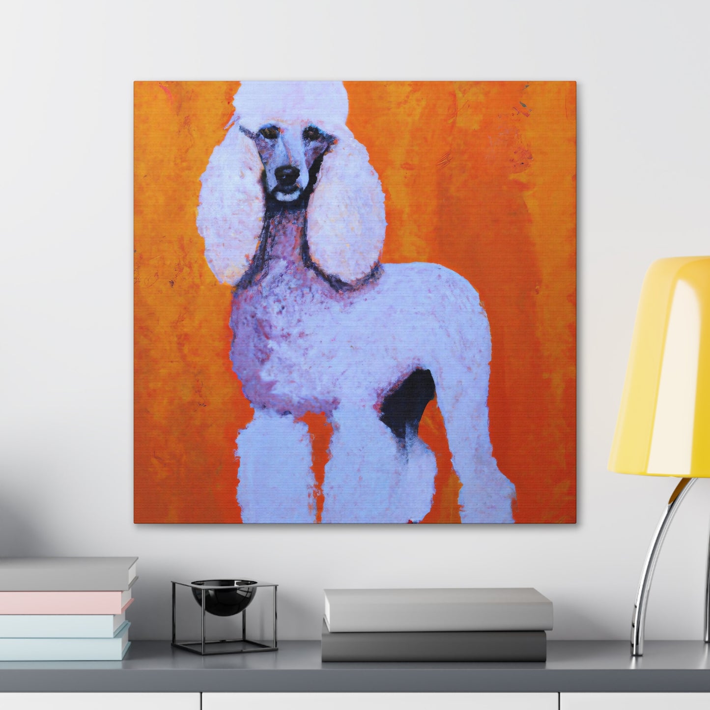 Guillame de Roylebas - Poodle - Canvas