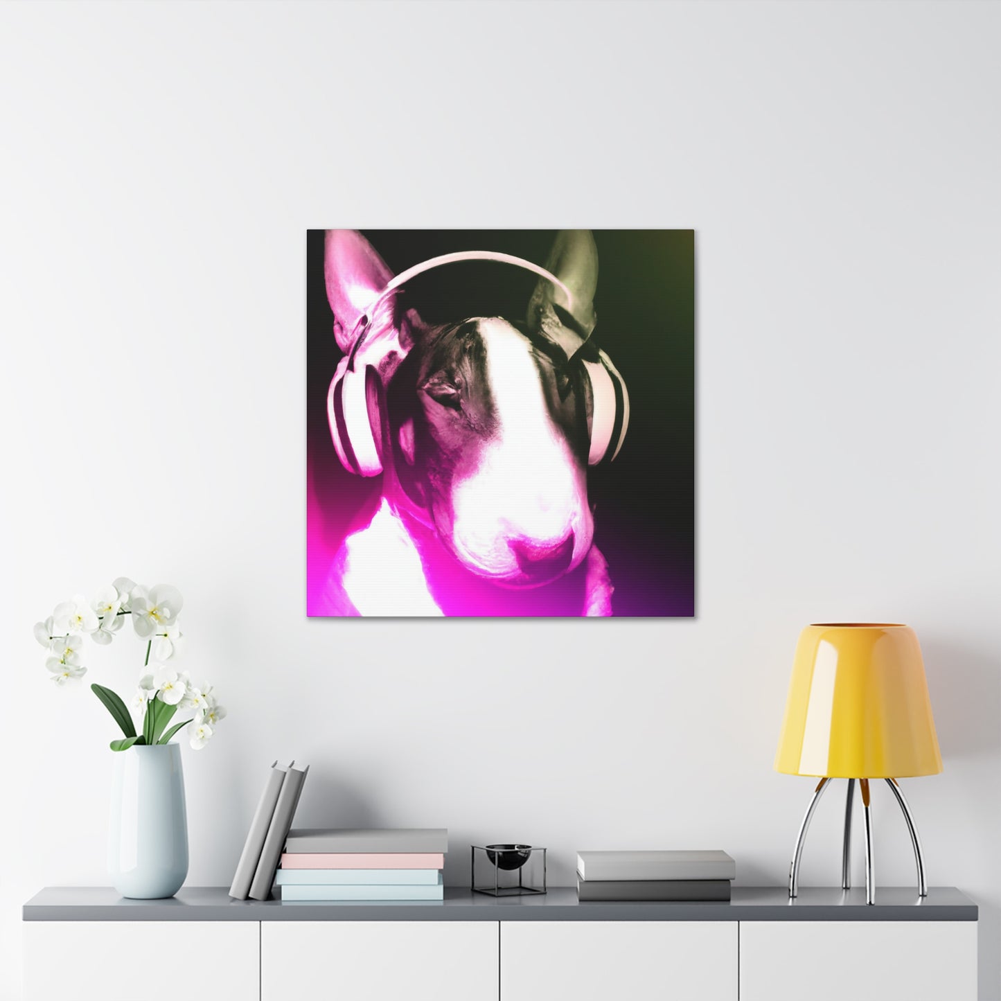 Winifred Bechtel - Bull Terrier - Canvas