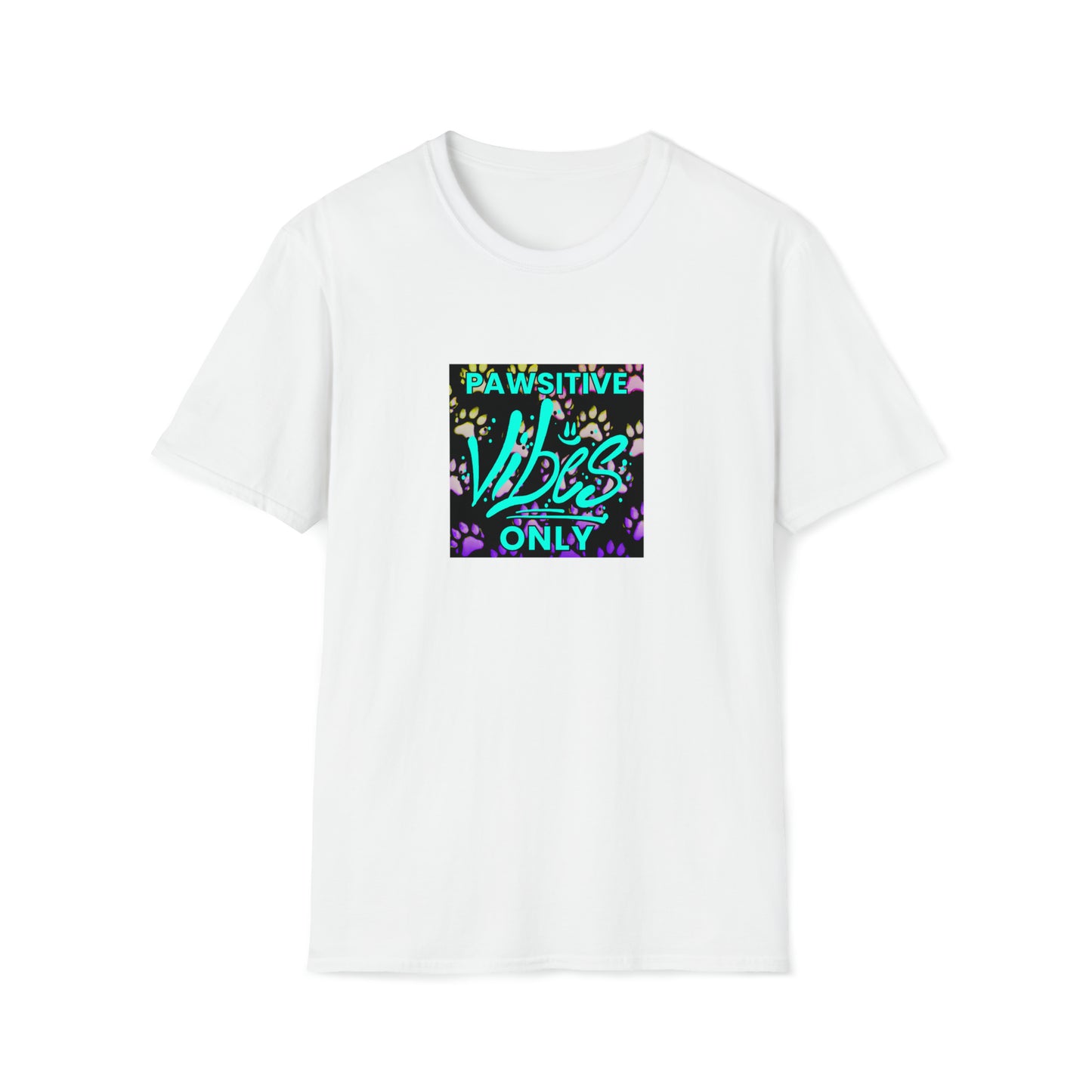 Optimistic Oleana - "Pawsitive Vibes Only" Unisex Tee