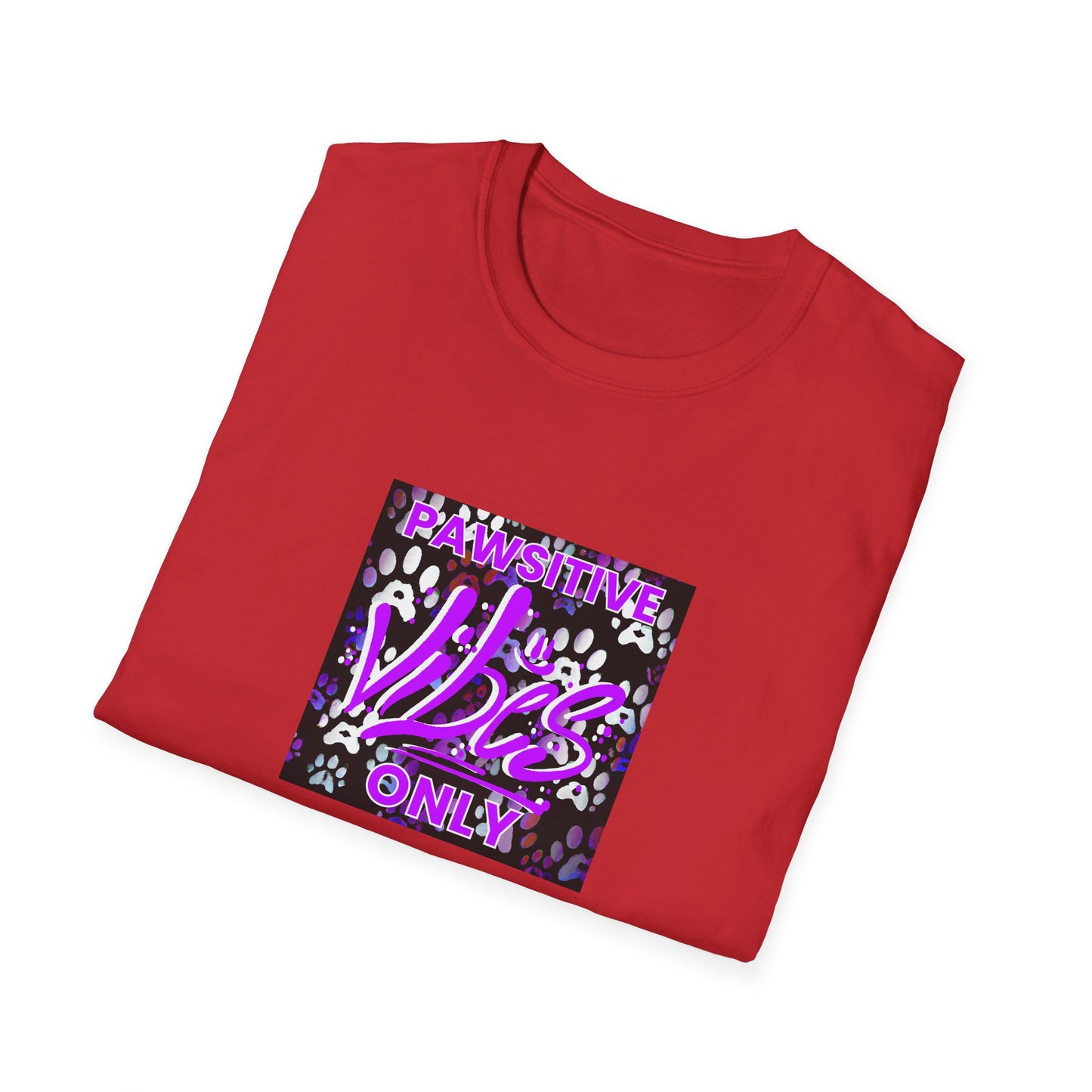 PosiGeneration90's Guru - "Pawsitive Vibes Only" Unisex Tee