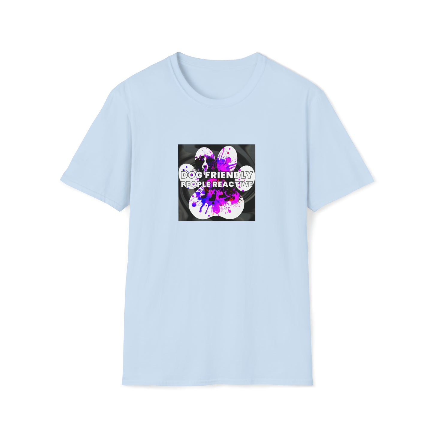 90's Street Swag Designer - "Girly G's Glam Swagg" - "Dog Friendly, People Reactive" Unisex Tee