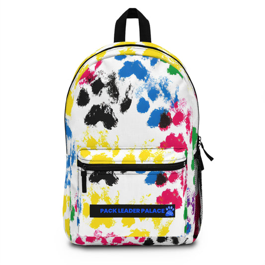 Spiffle Chic - Paw Print - Back Pack