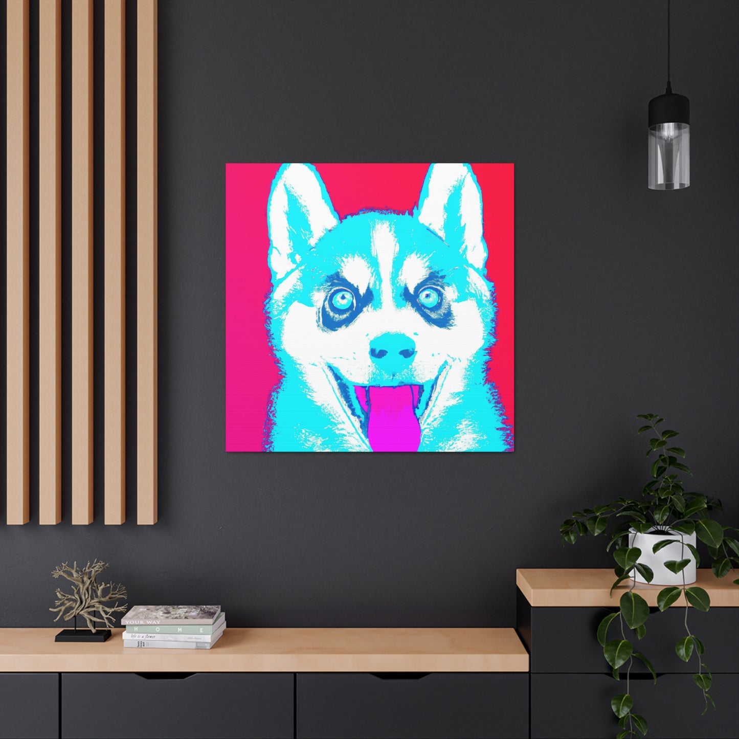 Artemis Bridgstock - Siberian Husky - Canvas