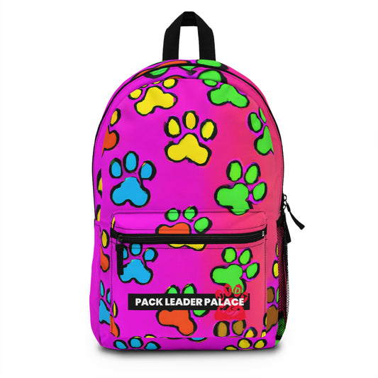 Colette Faucheux - Paw Print - Backpack