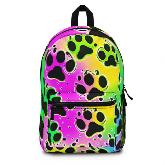 Jules Francony - Paw Print - Backpack