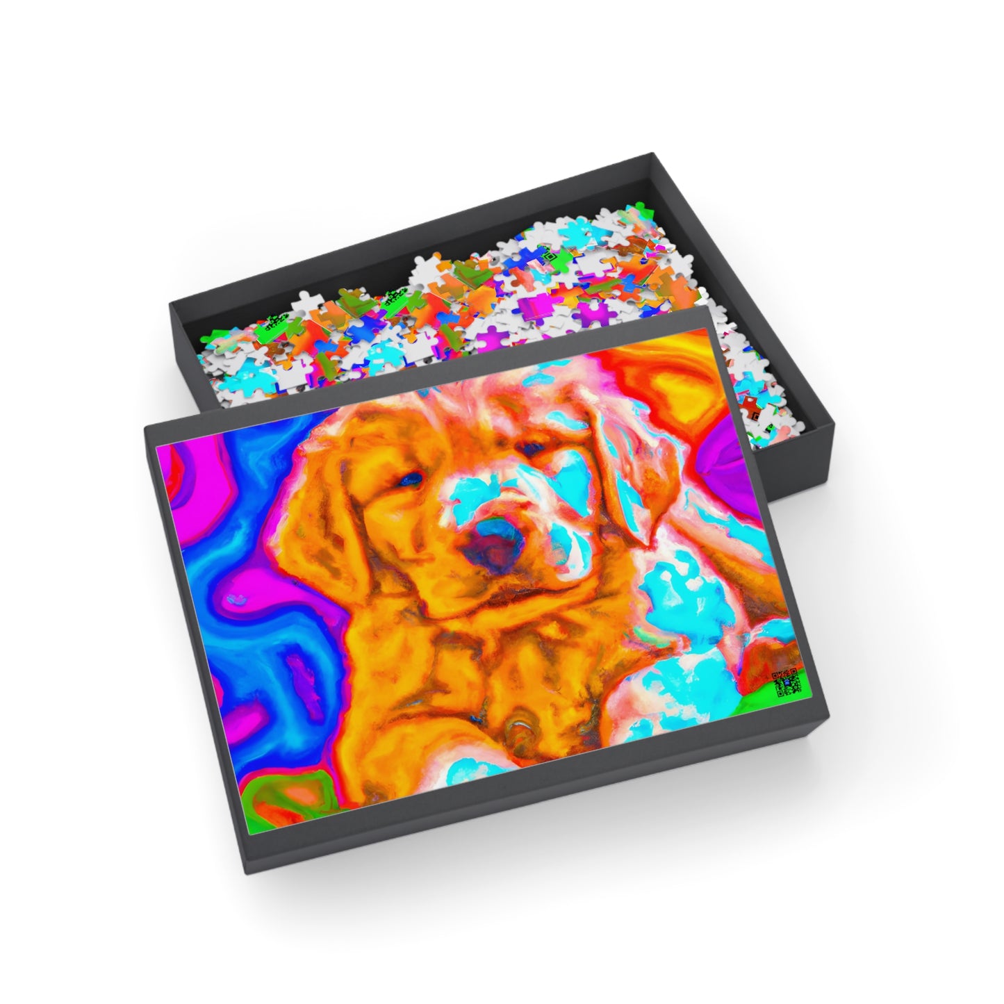 Florentine Grandpierre - Golden Retriever Puppy - Puzzle