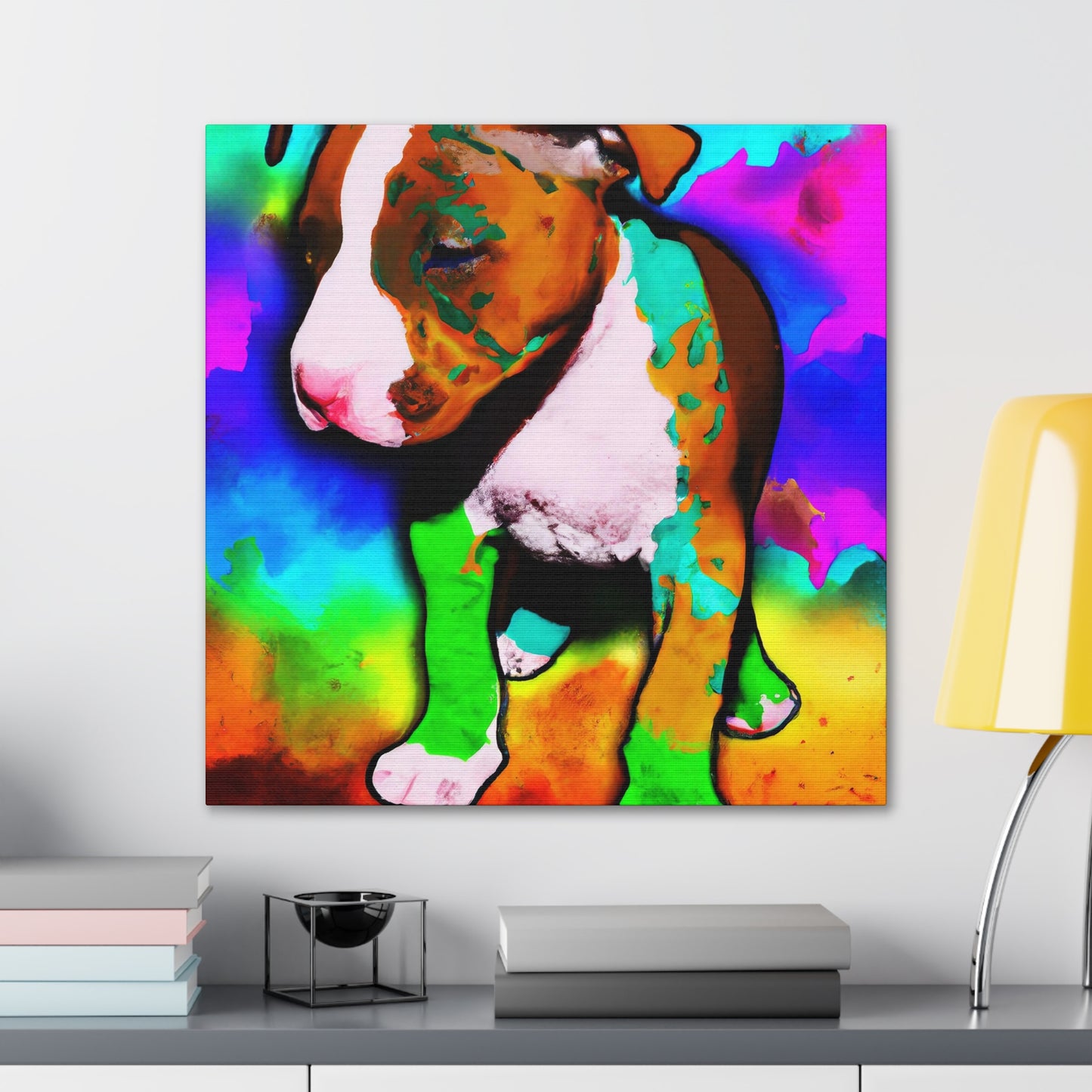 Agostina di Grandì - Pitbull Puppy - Canvas