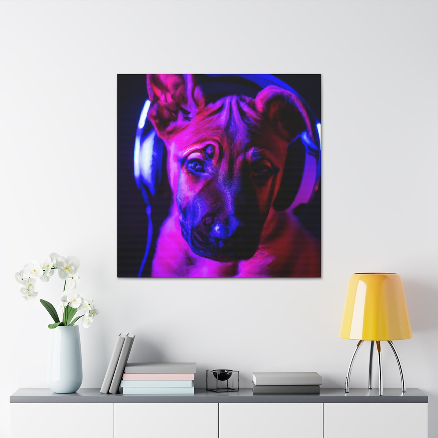 Countess Viggo Vanvanderbilt - Belgian Malinois - Canvas