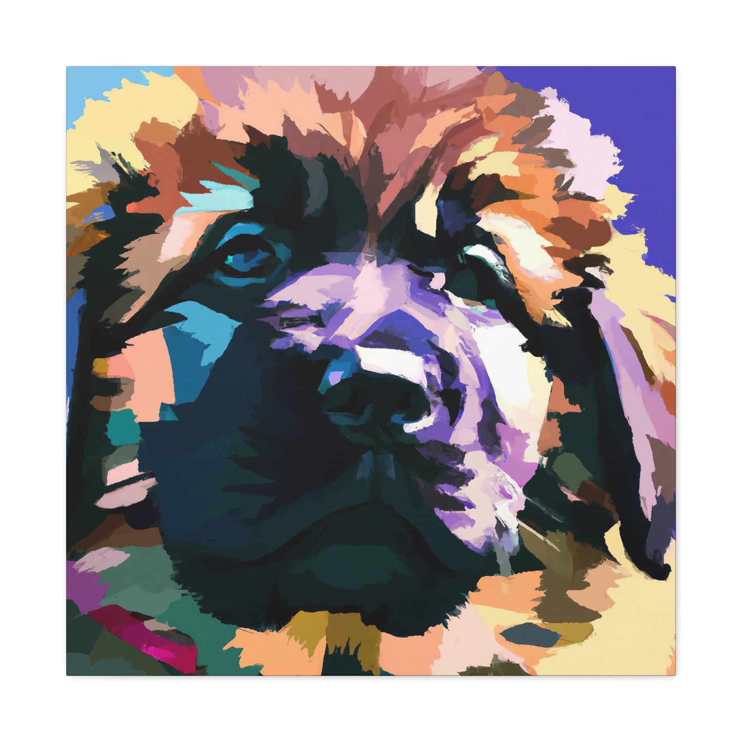 Princess Agnes von Schonberg - Leonberger - Canvas