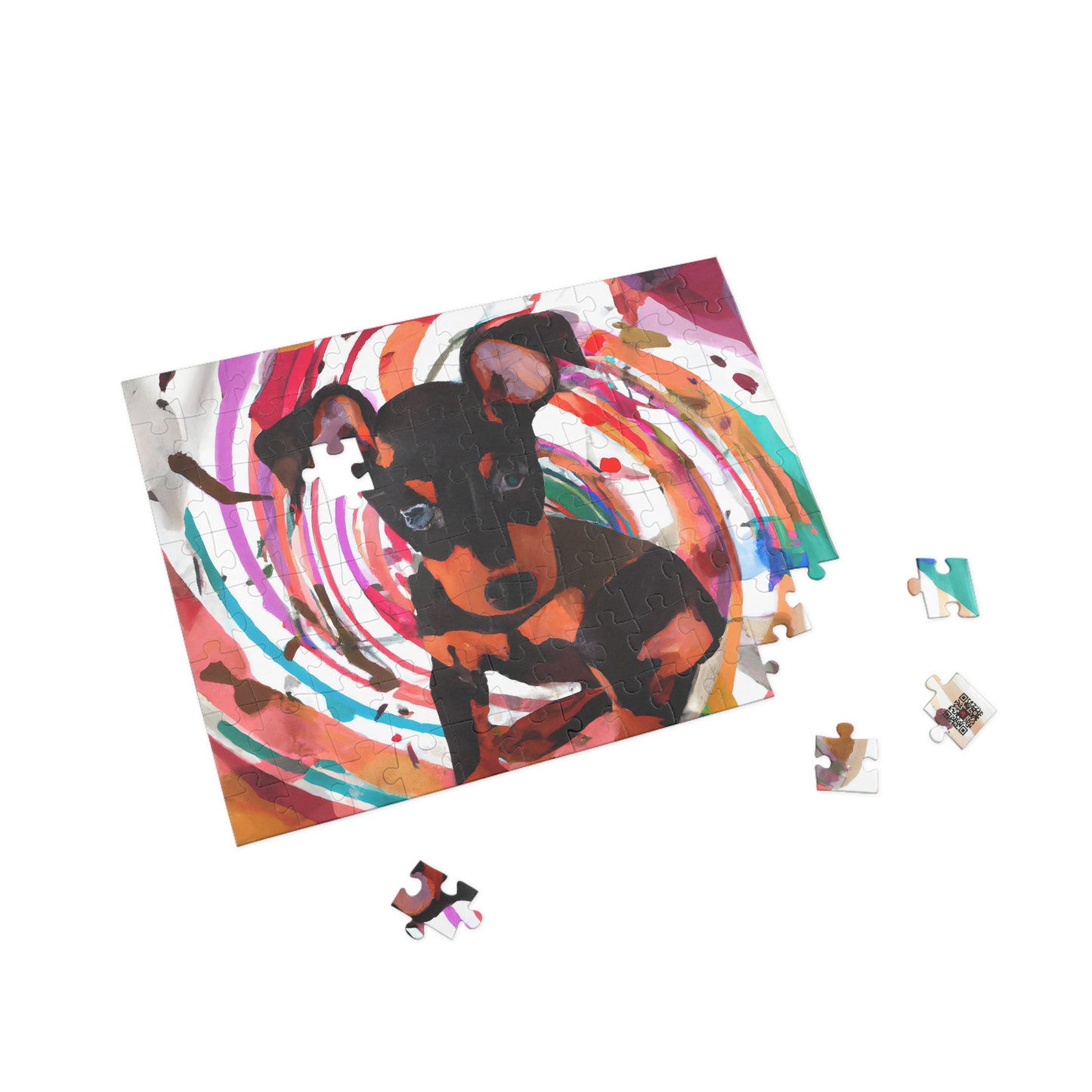 Claude Papillote - Miniature Pinscher Puppy - Puzzle