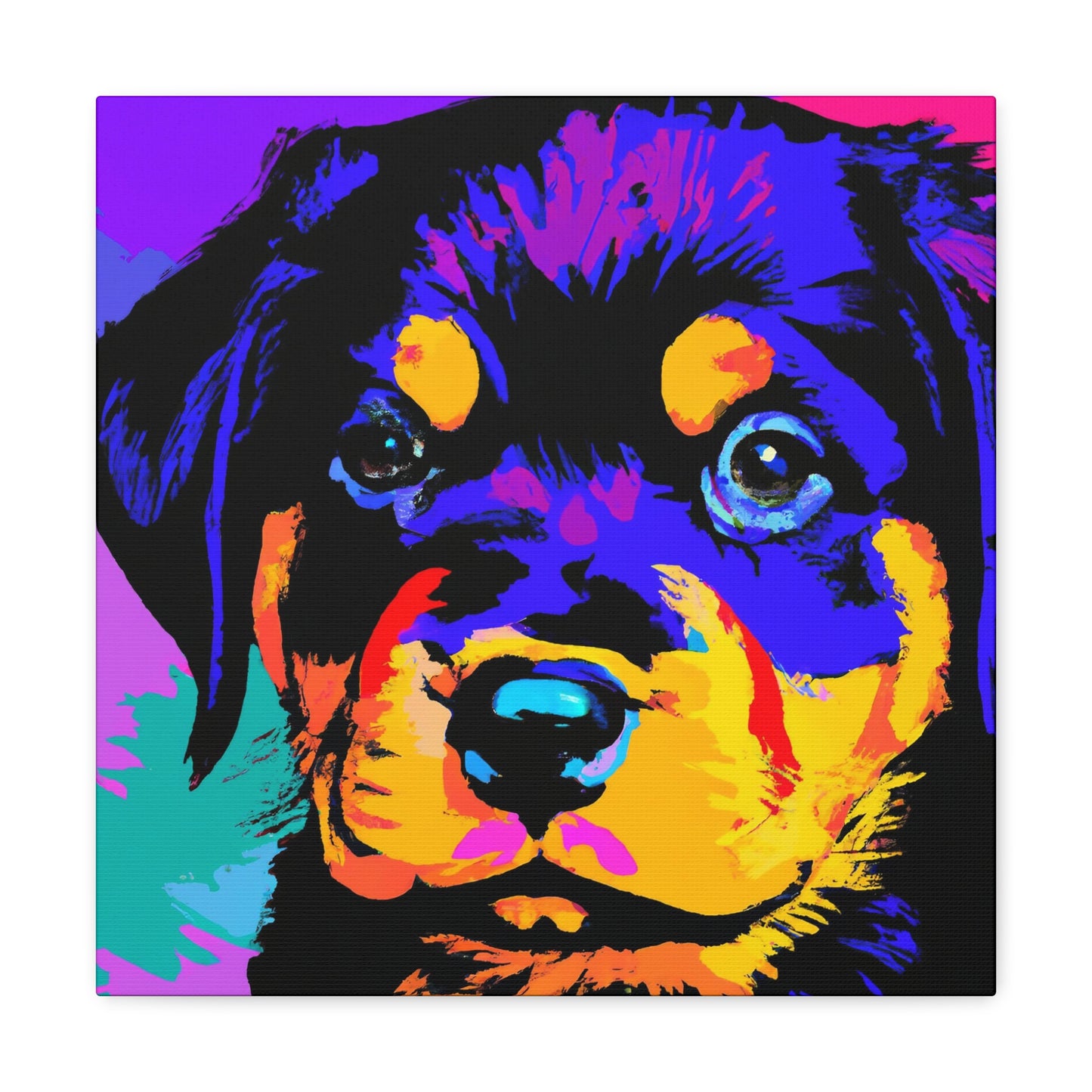 Fürst Wilhelm Von Holzmann - Rottweiler - Canvas