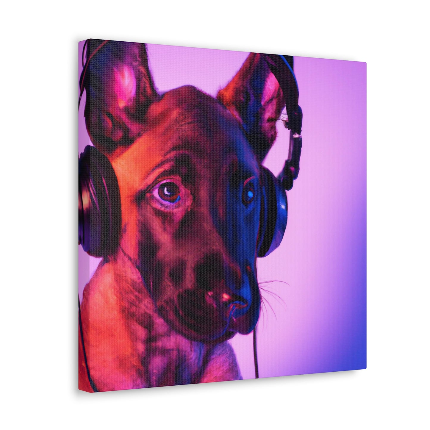 Countess Thalia of Flanders - Belgian Malinois - Canvas