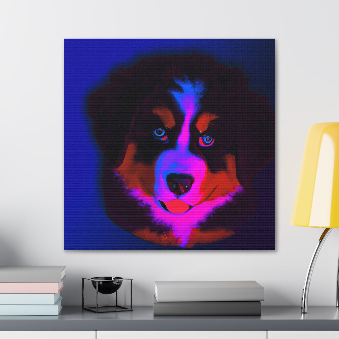 Countess Amelie von Baselheim - Bernese Mountain Dog - Canvas