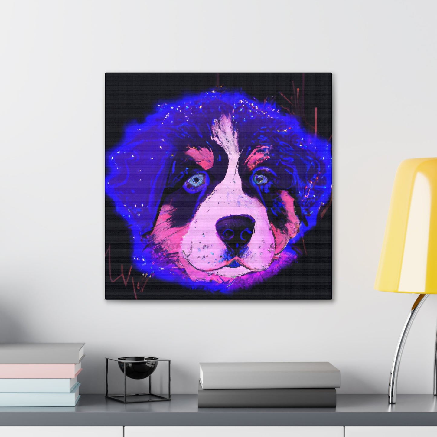 Princess Isabella De Montaltier of Zurich - Bernese Mountain Dog - Canvas