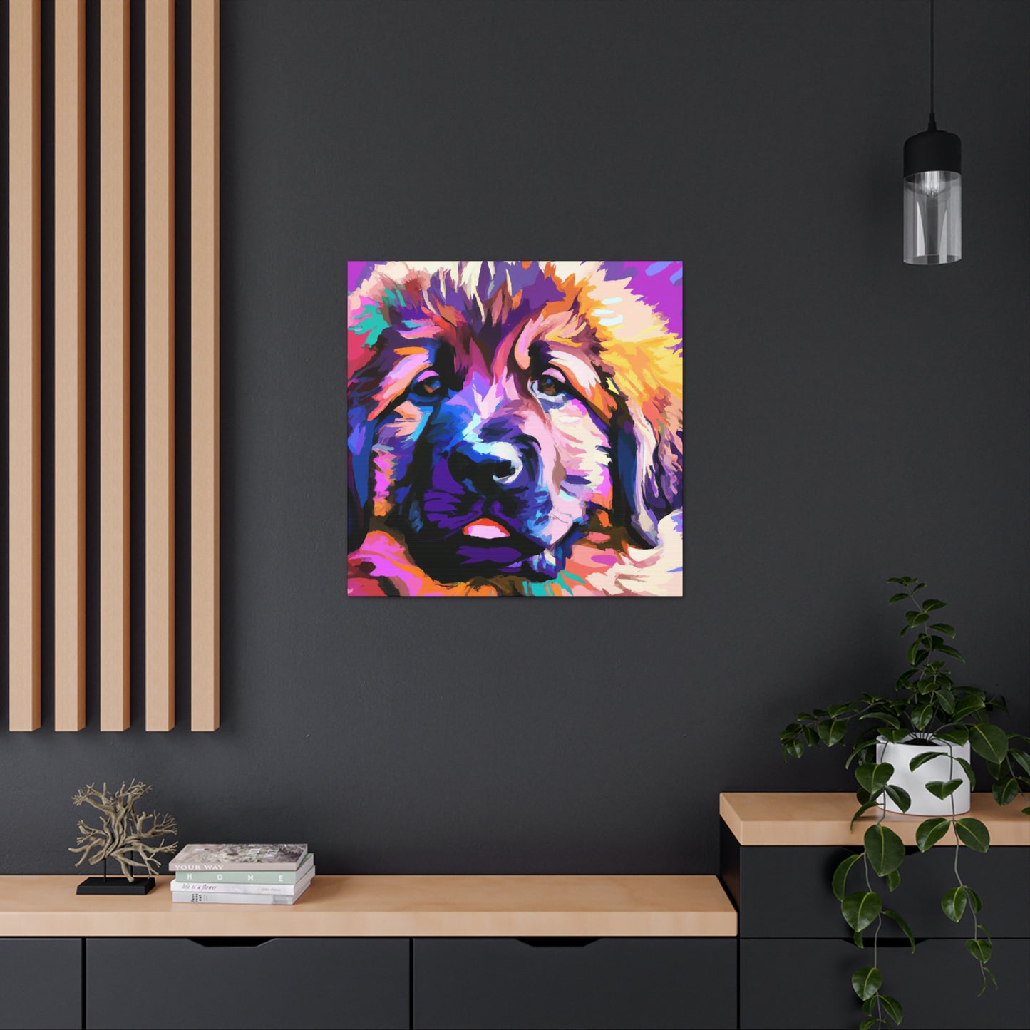 Princess Lilianna Artmann - Leonberger - Canvas