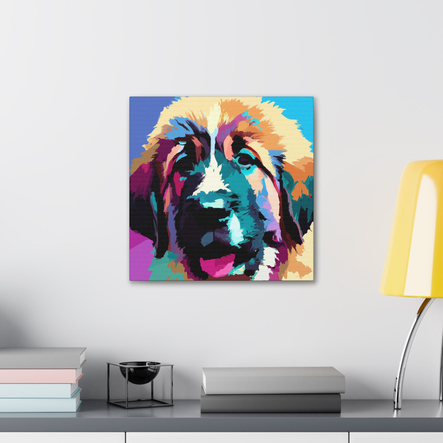 Count Wilhelm von Schwerinberg - Leonberger - Canvas