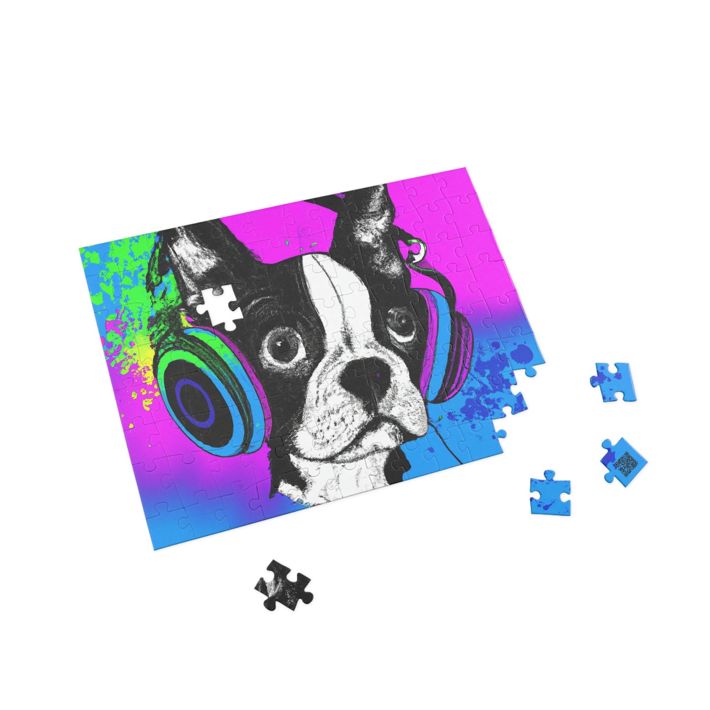 Countess Elisabeth de Rossignol - Boston Terrier - Puzzle