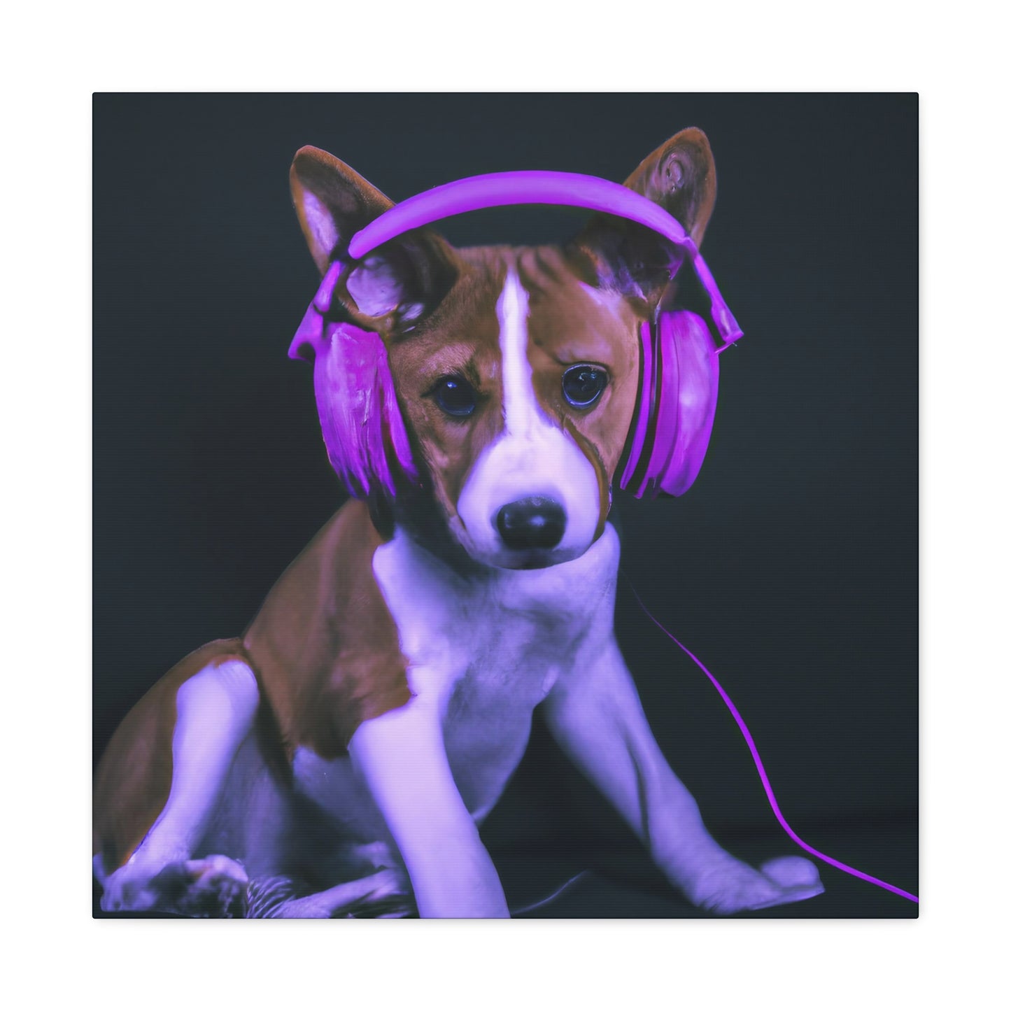 Shuenlana Mahkdoon - Basenji - Canvas