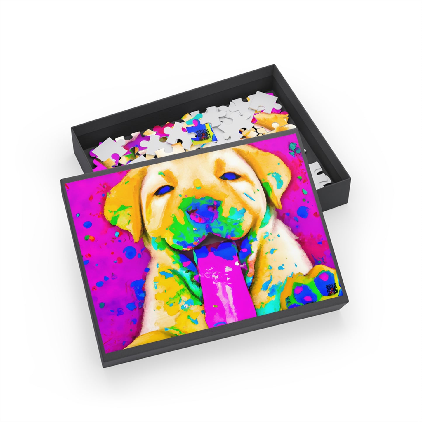 Jacques Enigmeaux - Labrador Retriever Puppy - Puzzle