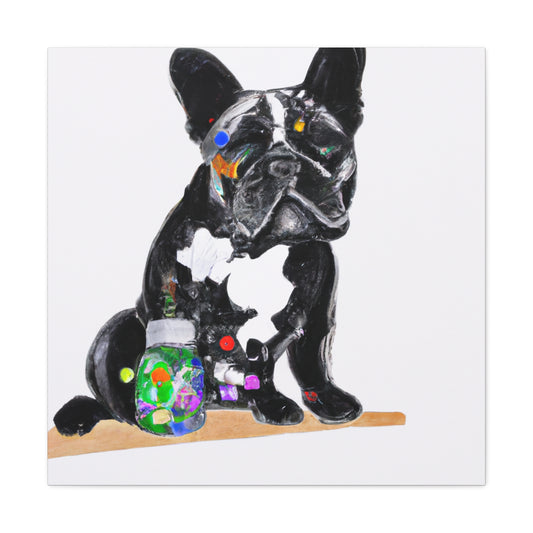 Giovanni di Moncmoore (French Bulldog) - Canvas