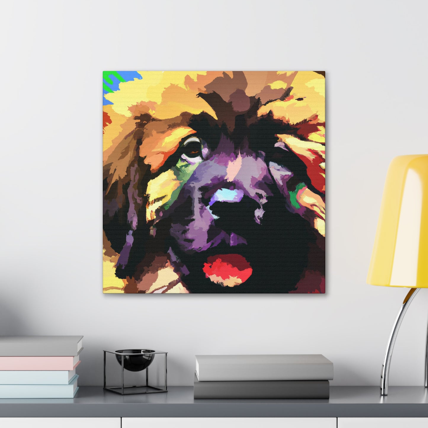 Ernstina von Theobald - Leonberger - Canvas