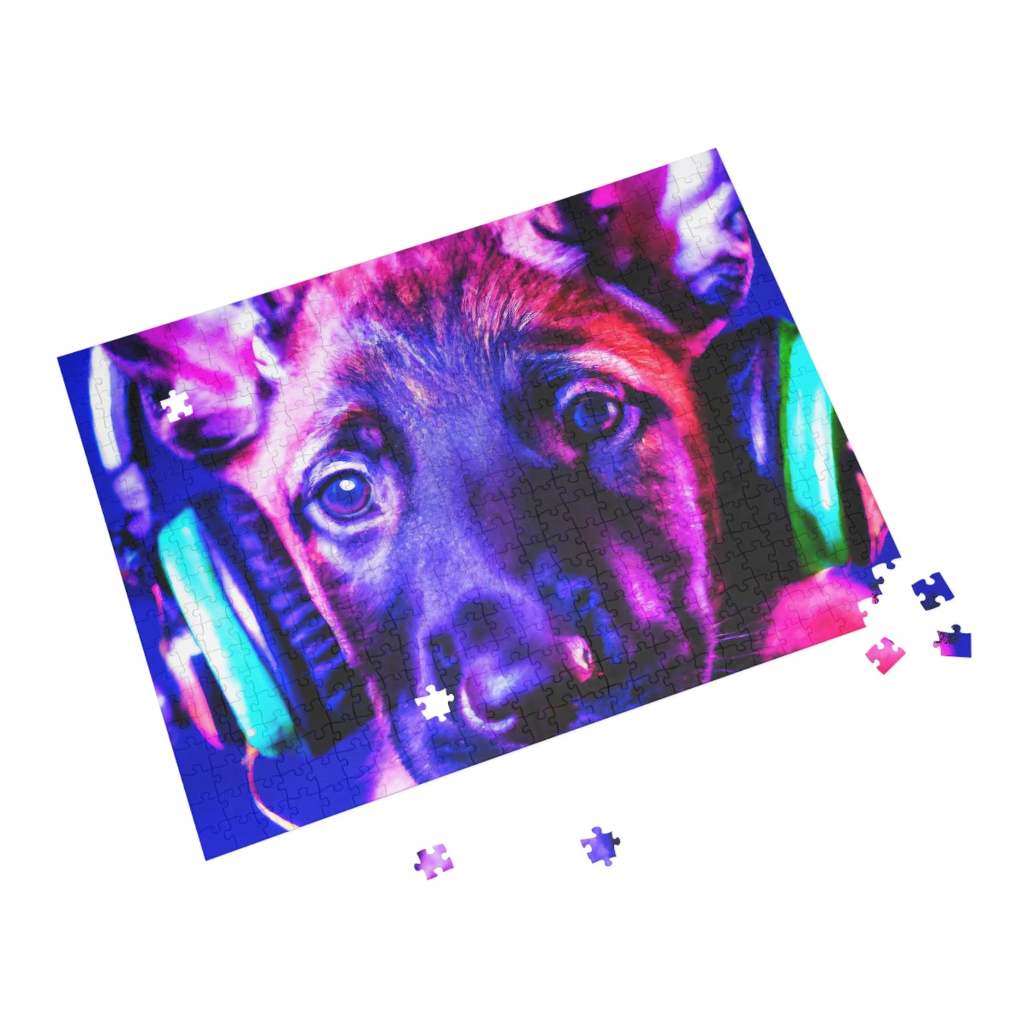 Countess Agathe de La Violette - Belgian Malinois - Puzzle