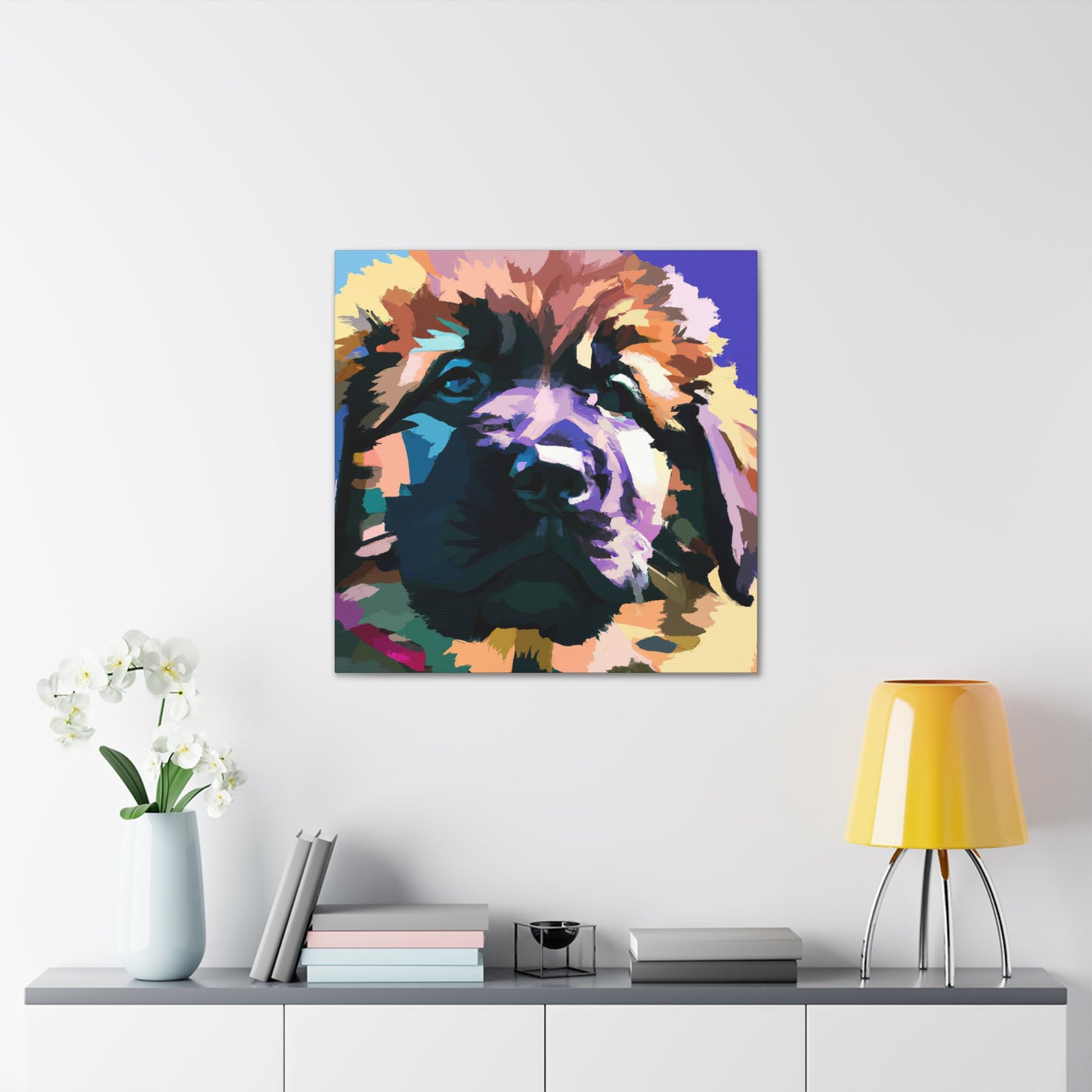 Princess Agnes von Schonberg - Leonberger - Canvas