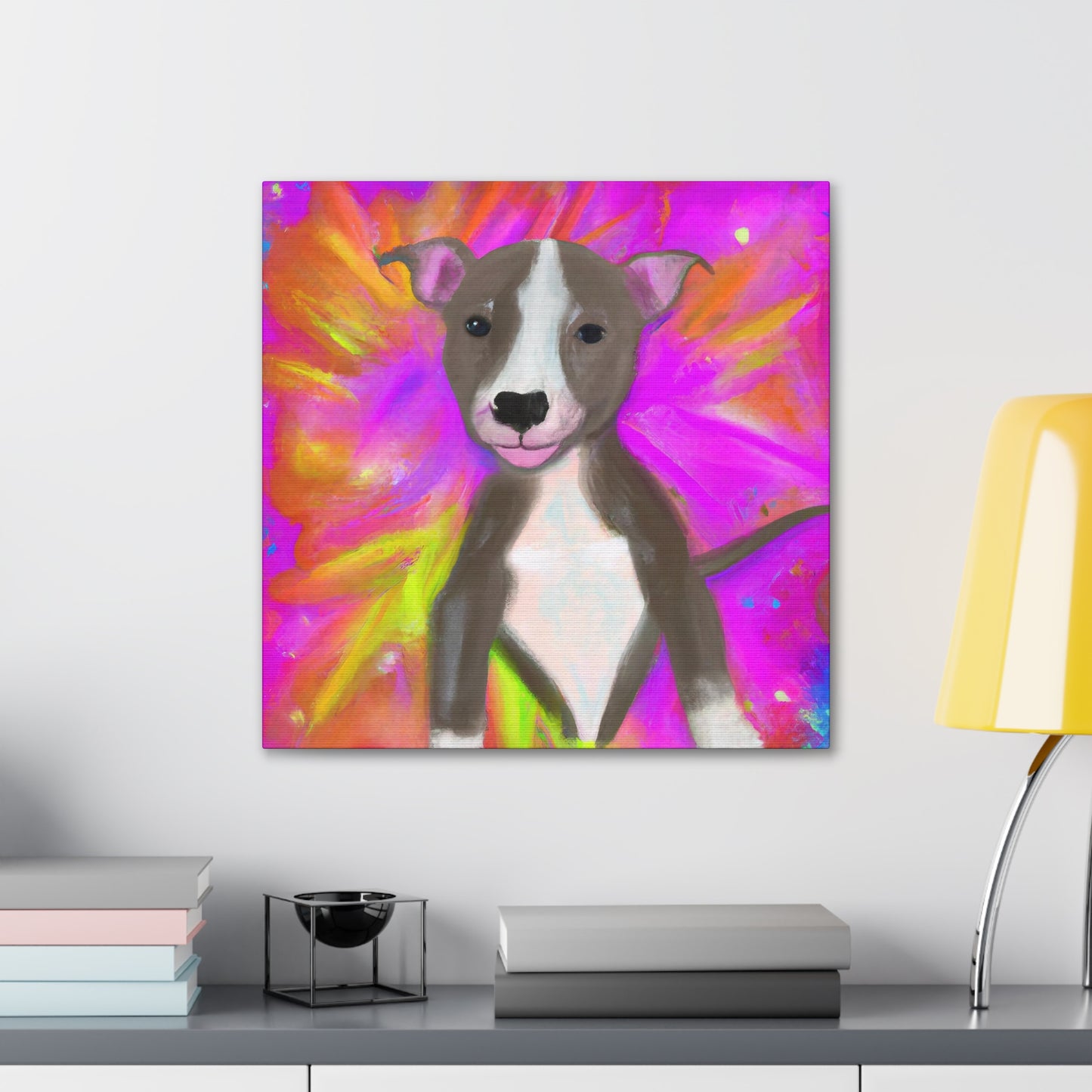 Artemisaristea Royaltea - Pitbull Puppy - Canvas