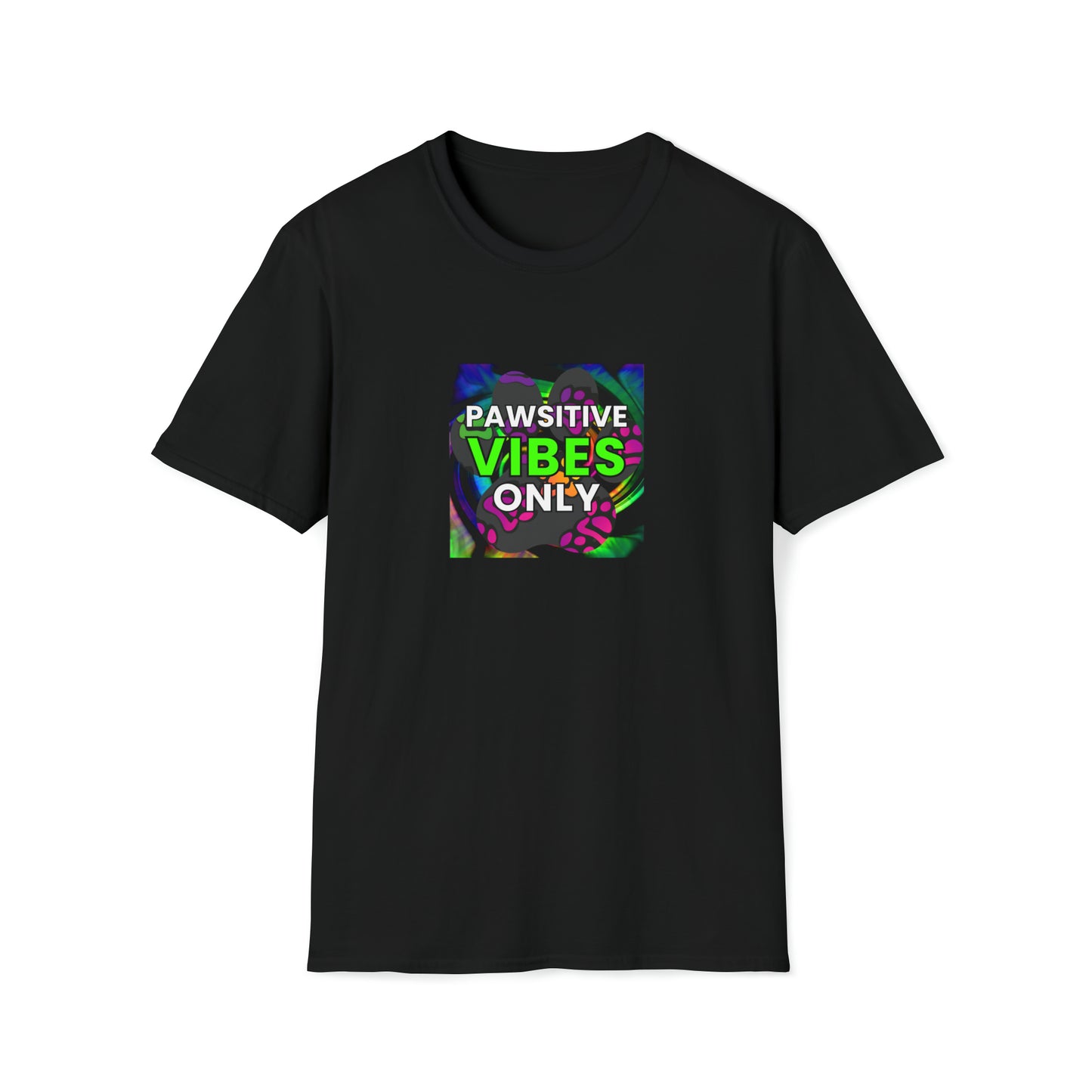 Renaissance Ray - "Pawsitive Vibes Only" Unisex Tee