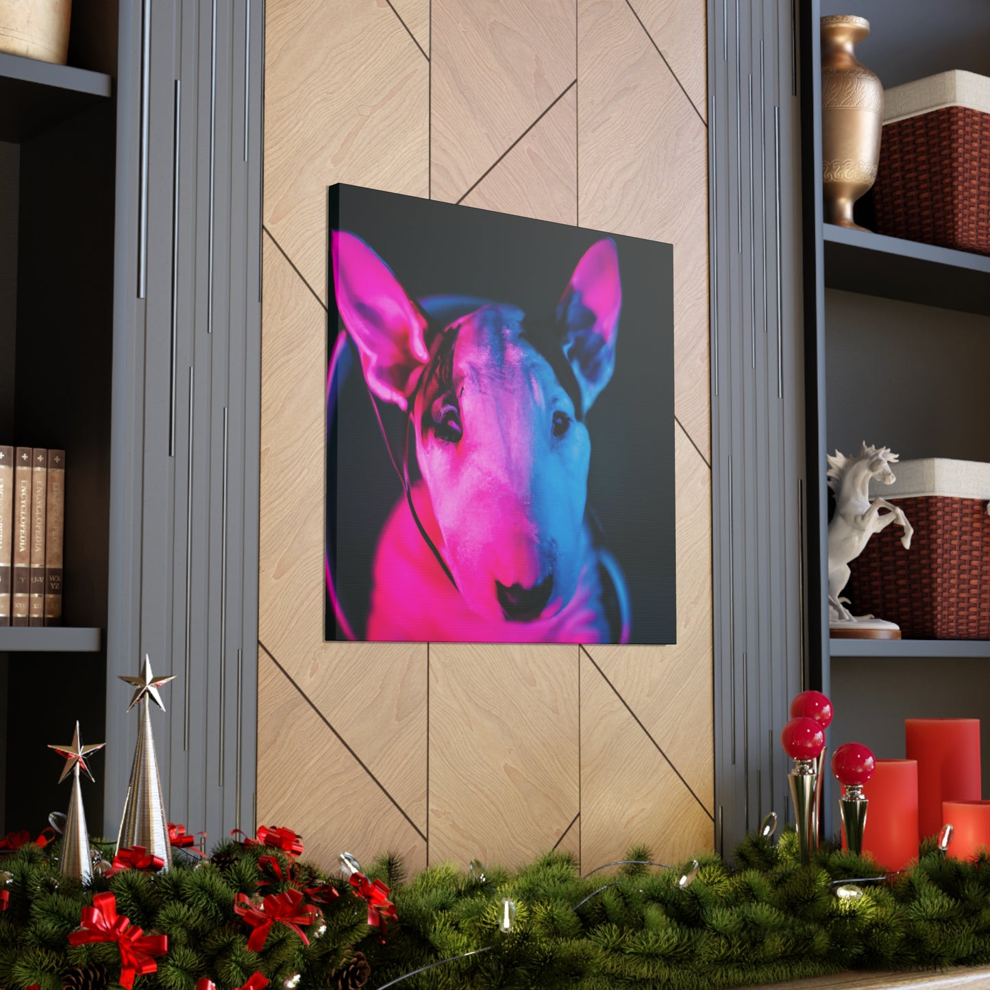 Clarissa Fortescue - Bull Terrier - Canvas