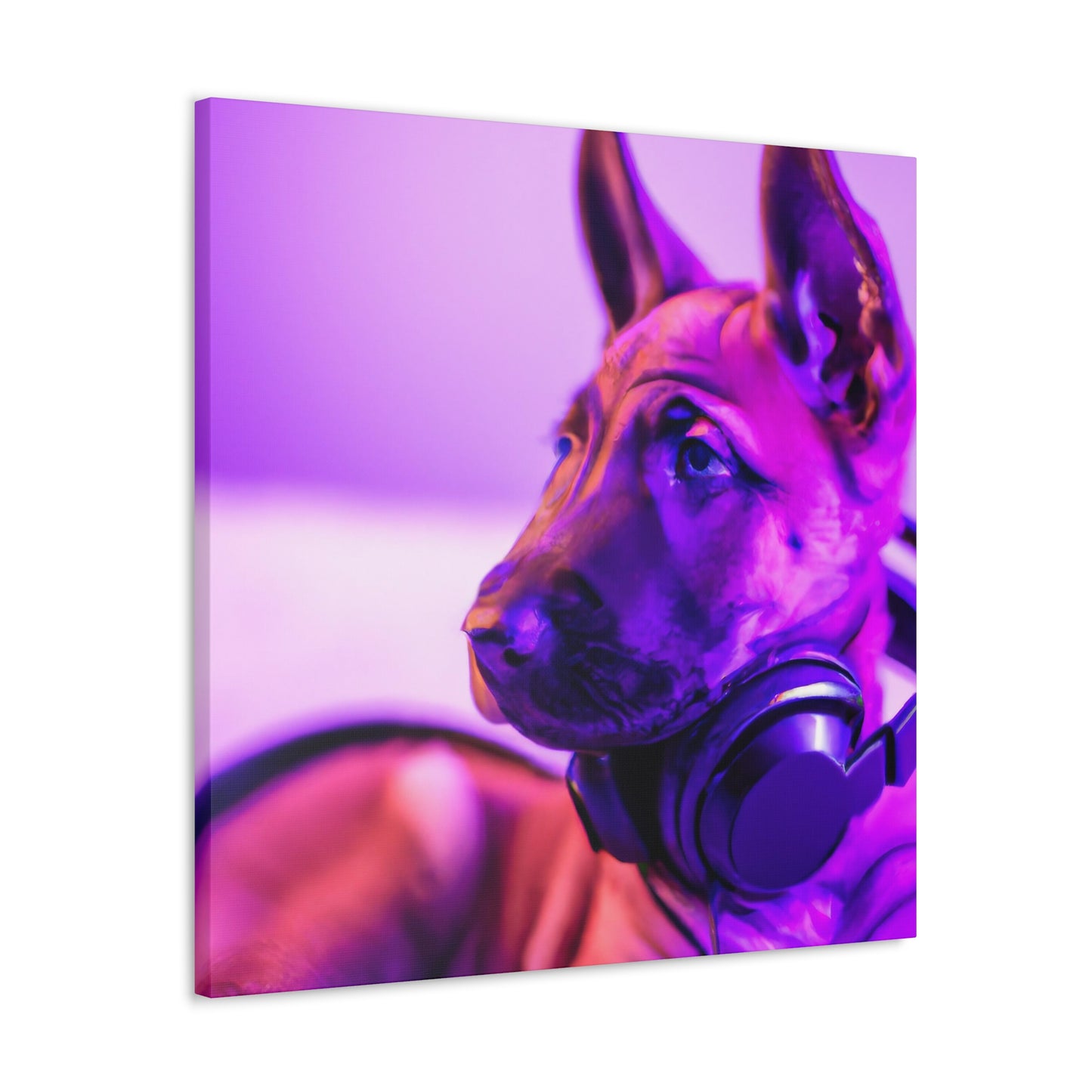 Archduke Madeline of Belgium - Belgian Malinois - Canvas