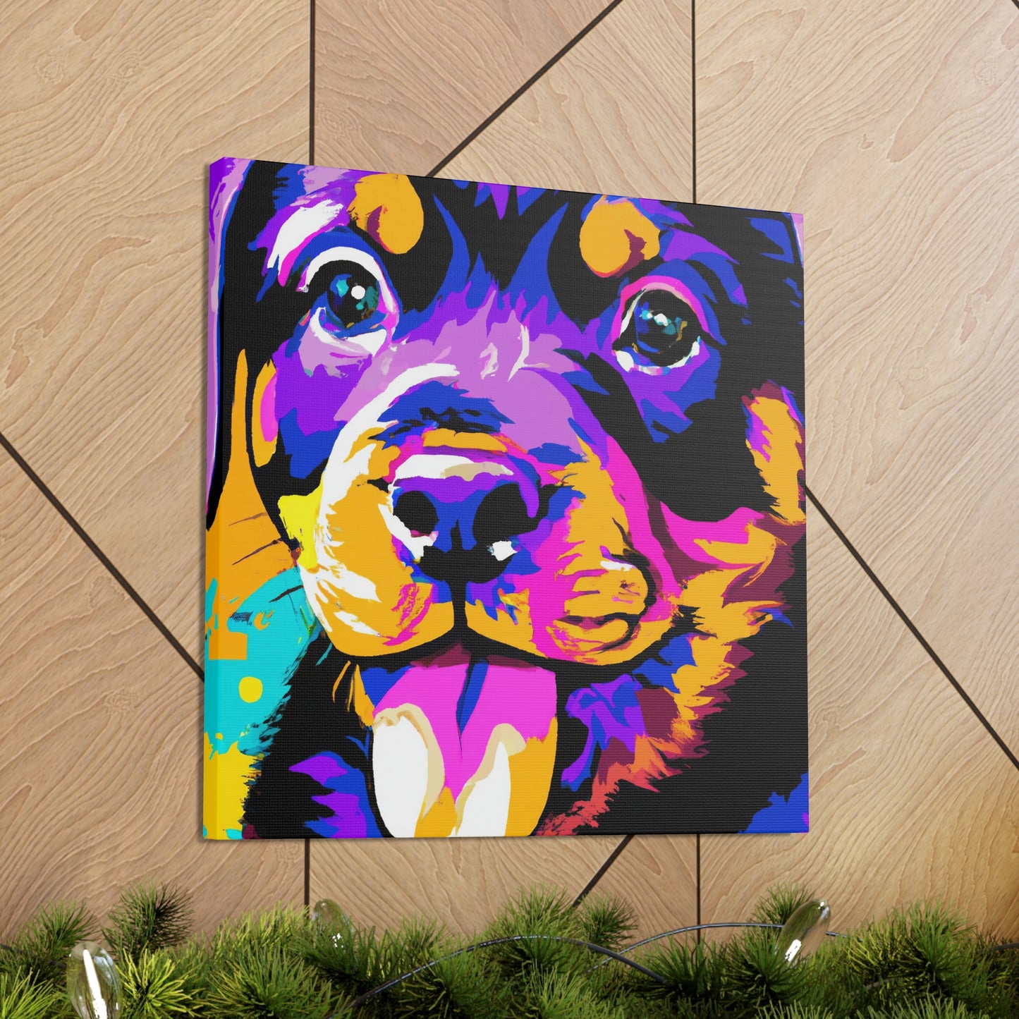 Friedrich von Freyenbeck - Rottweiler - Canvas