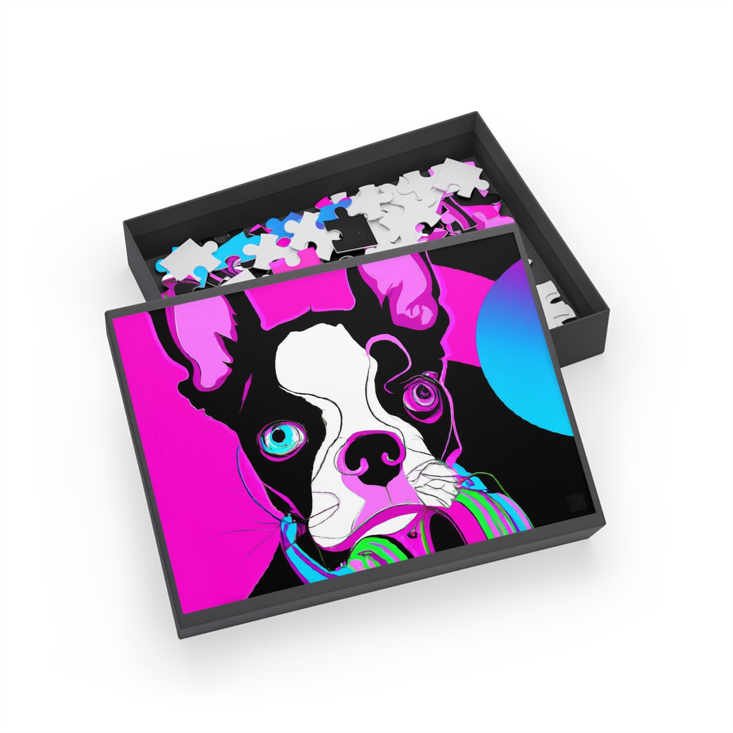 Oscar of the Bay (Oscar Bay) - Boston Terrier - Puzzle