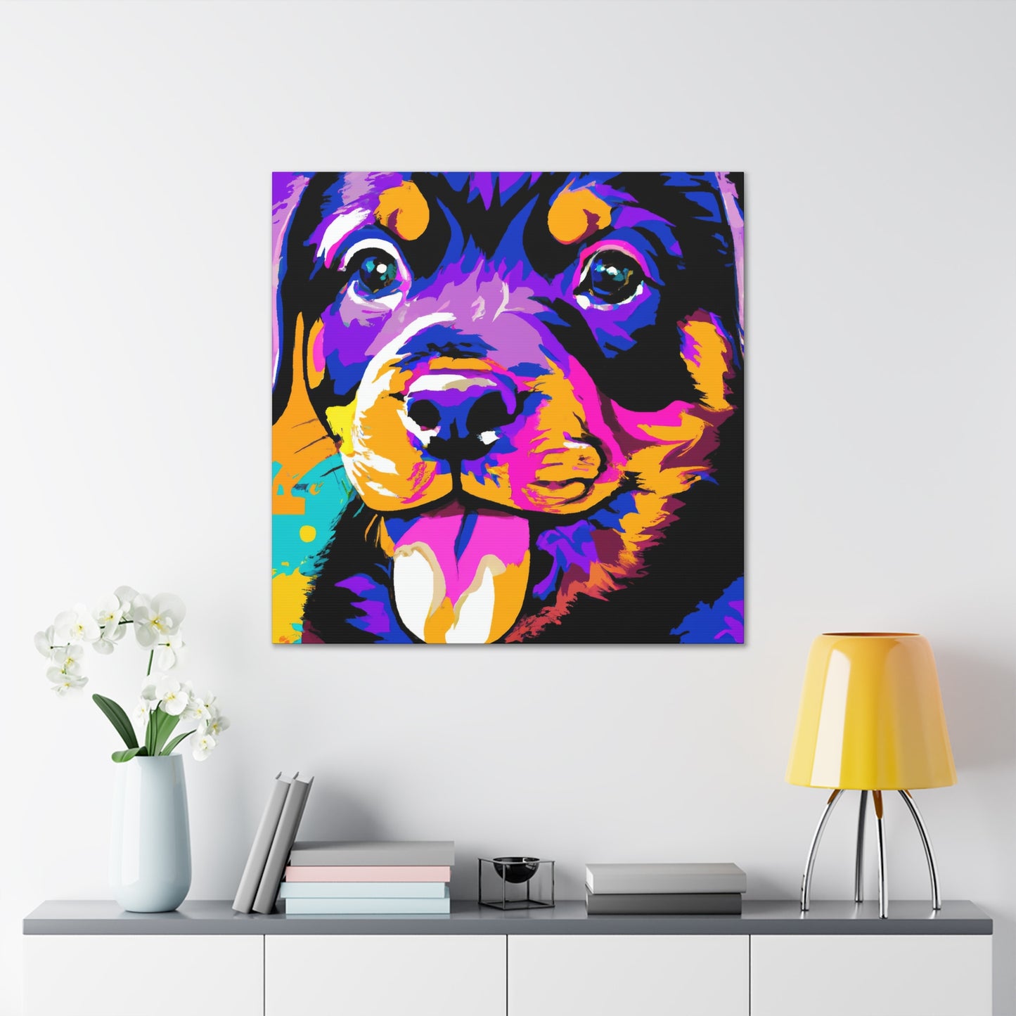 Friedrich von Freyenbeck - Rottweiler - Canvas