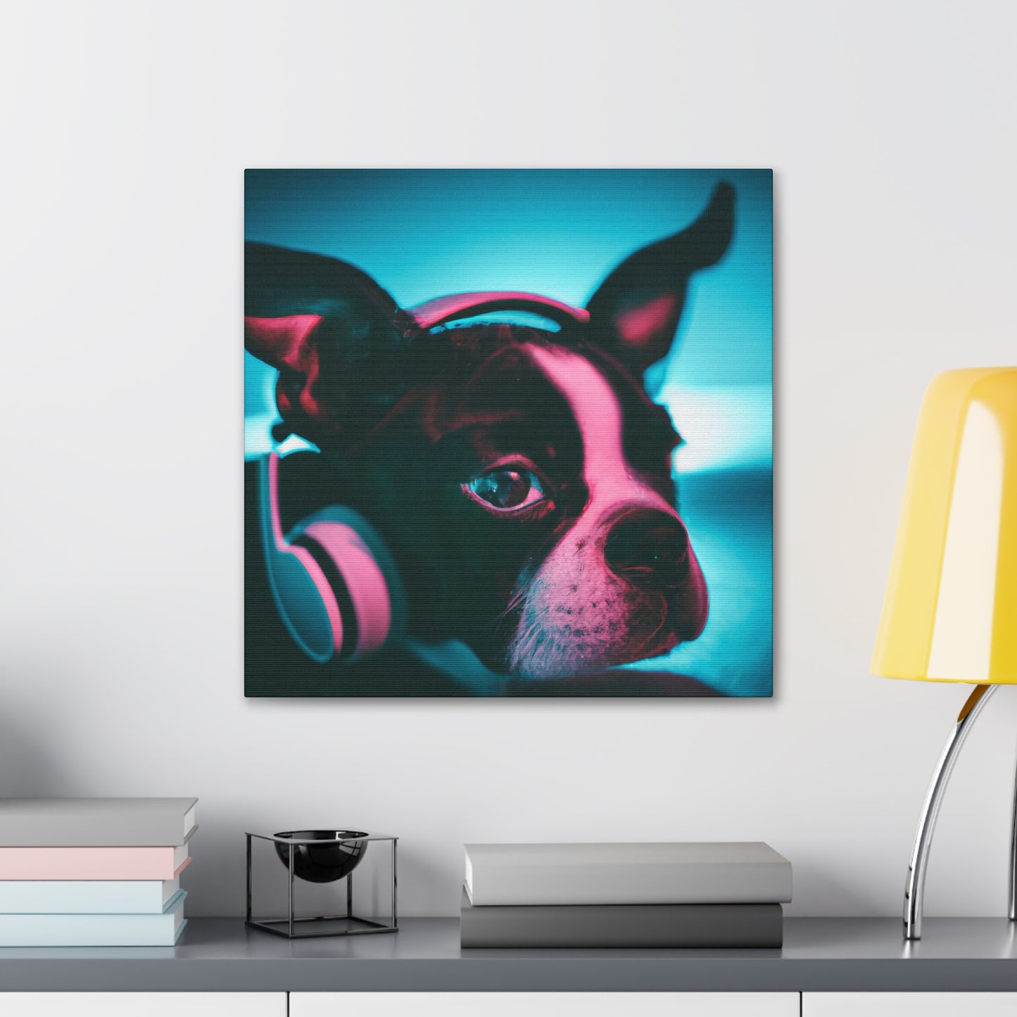 Ariston Cortez-Lancaster - Boston Terrier - Canvas