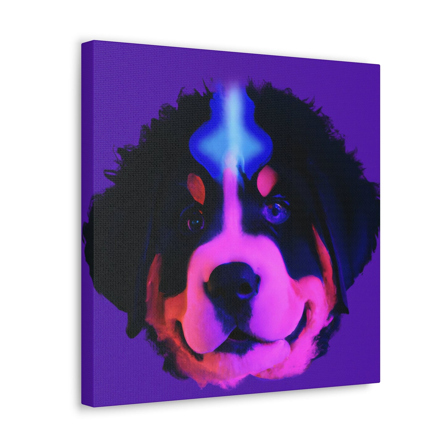 Countess Astrid von Basel - Bernese Mountain Dog - Canvas