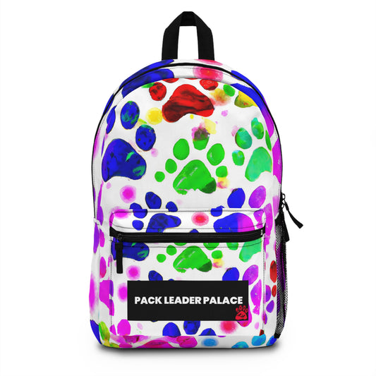 Gisèle DuDuc. - Paw Print - Backpack