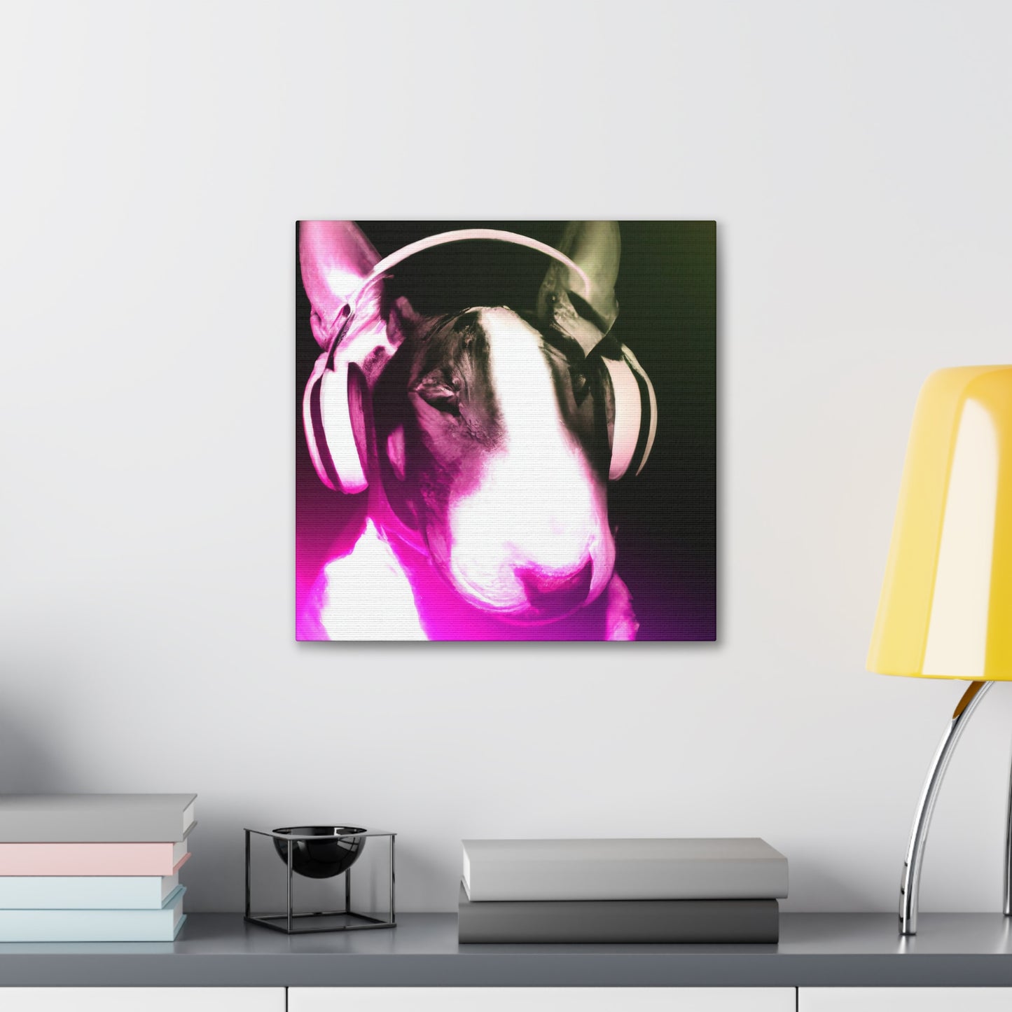 Winifred Bechtel - Bull Terrier - Canvas