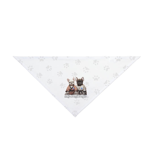 Pet Bandana - My Dog Dojo (White)