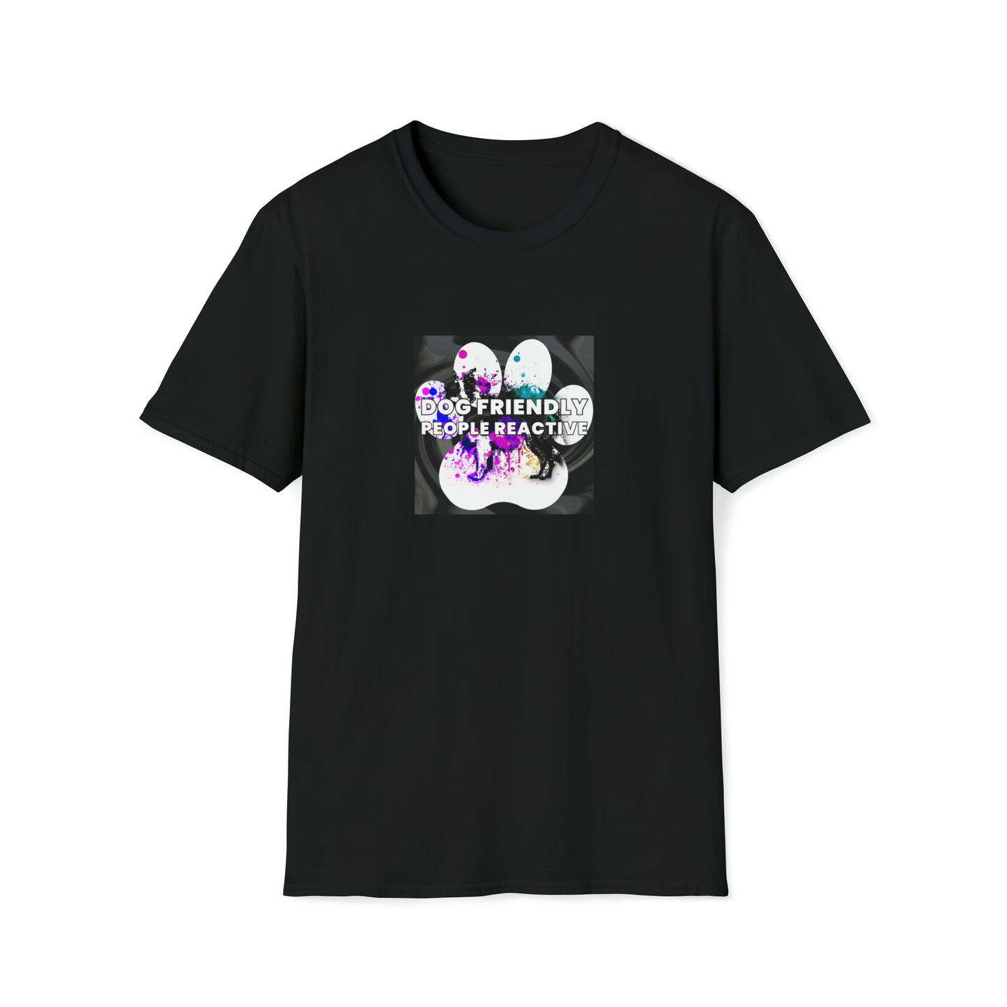 Nineties Neo-Fashionista - "Dog Friendly, People Reactive" Unisex Tee