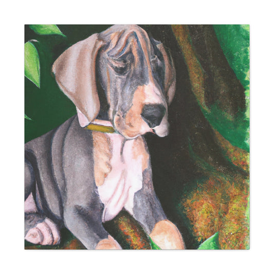 The Baroness Isabella de Medici (Great Dane) - Canvas