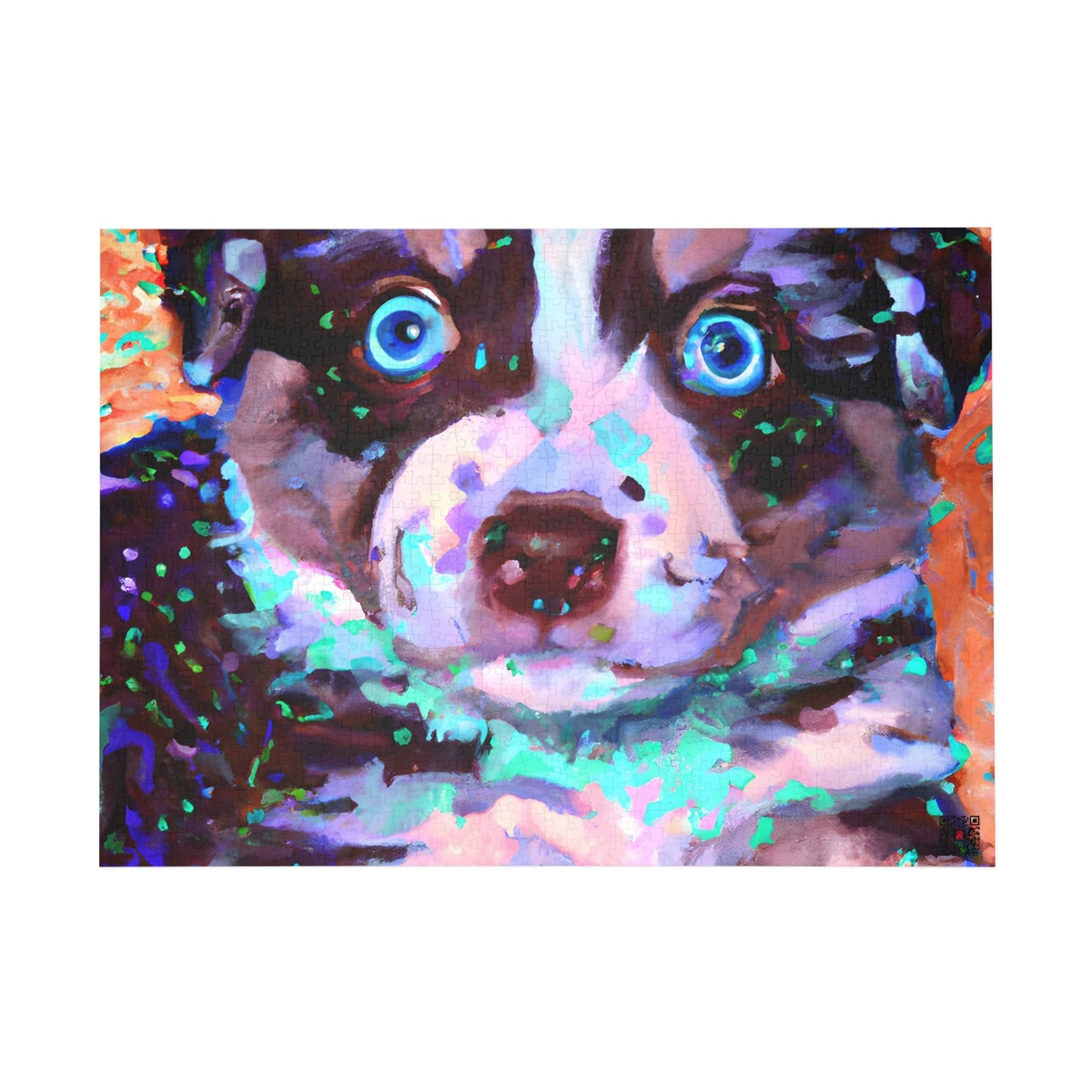 Claude Perleau - Australian Shepherd Puppy - Puzzle