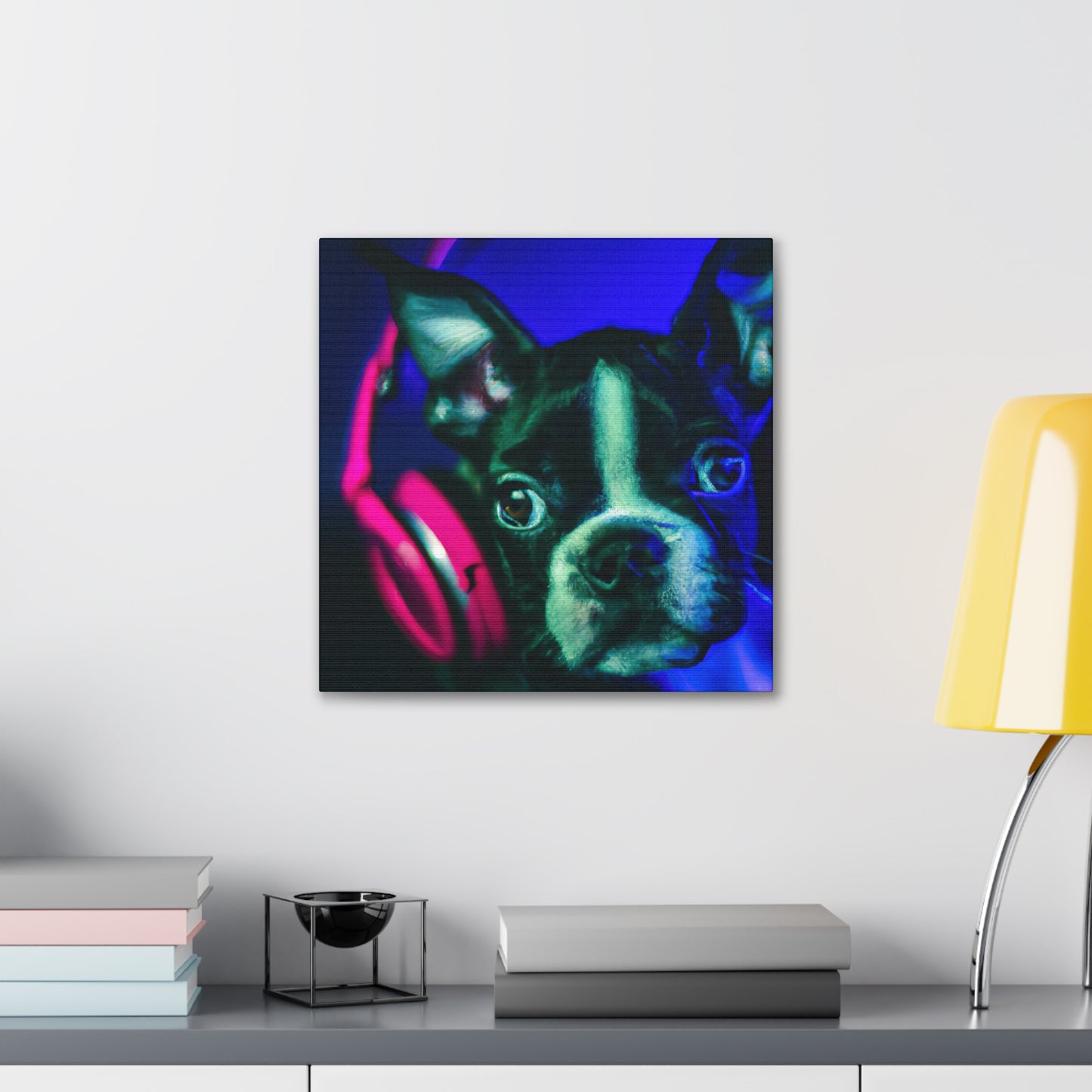 Countess Lorelai Augusta of Boston - Boston Terrier - Canvas