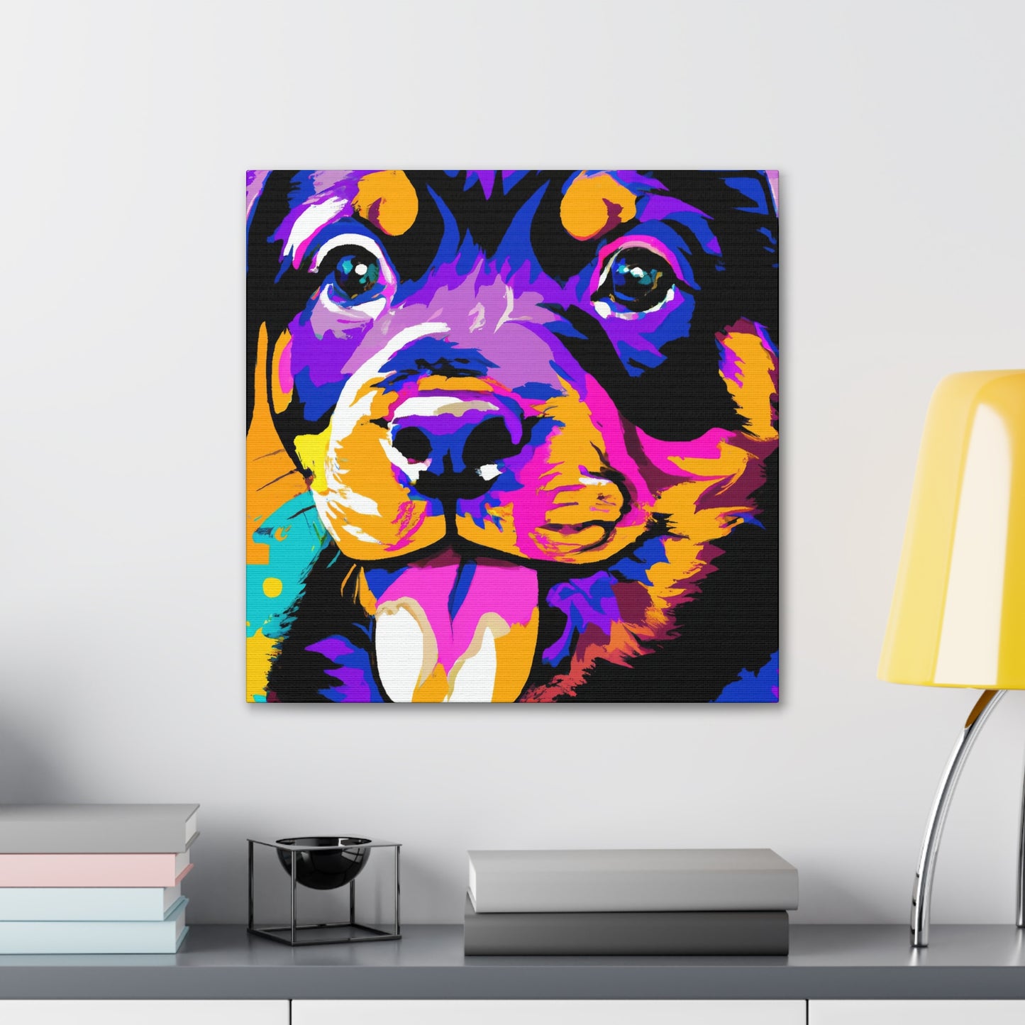 Friedrich von Freyenbeck - Rottweiler - Canvas