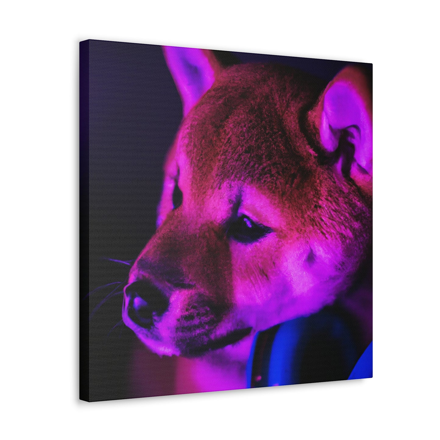 Lingzi Xie - Shiba Inu - Canvas