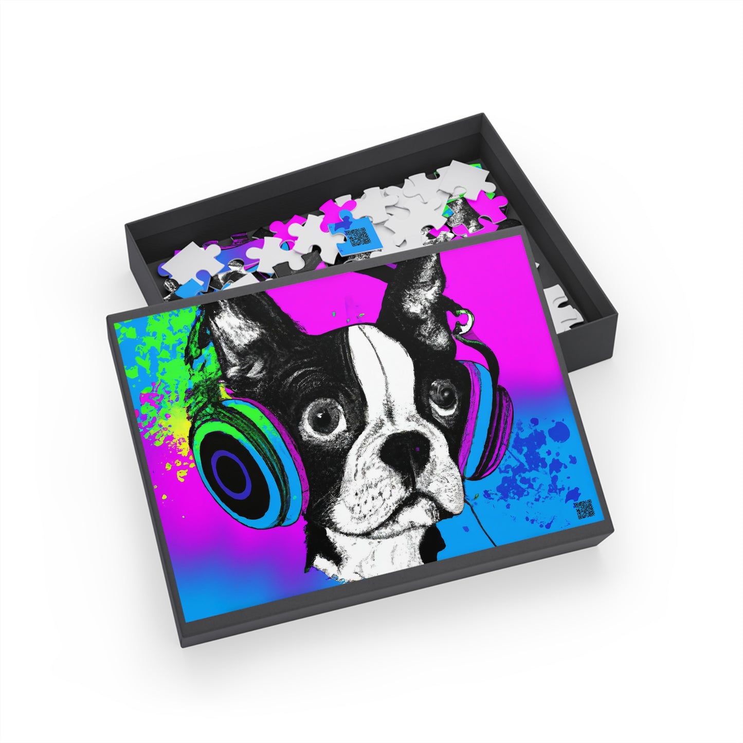 Countess Elisabeth de Rossignol - Boston Terrier - Puzzle