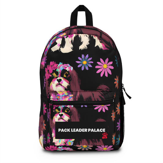 Malley Fournier - Paw Print - Backpack