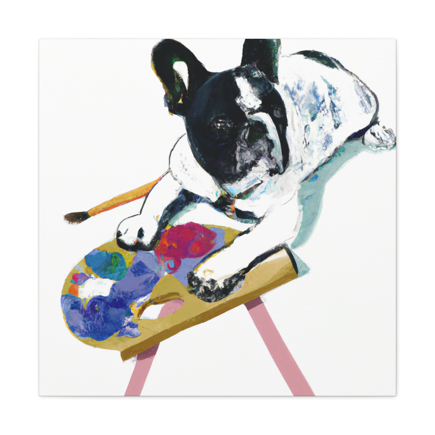 Princess Rosabelle Devereaux (French Bulldog) - Canvas