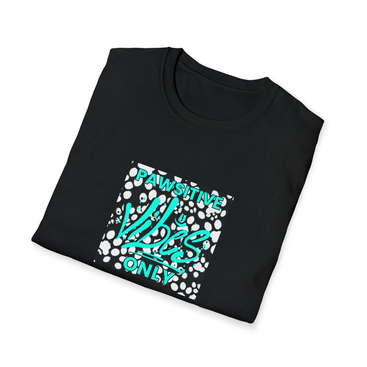 Posi-Tunes Guru - "Pawsitive Vibes Only" Unisex Tee