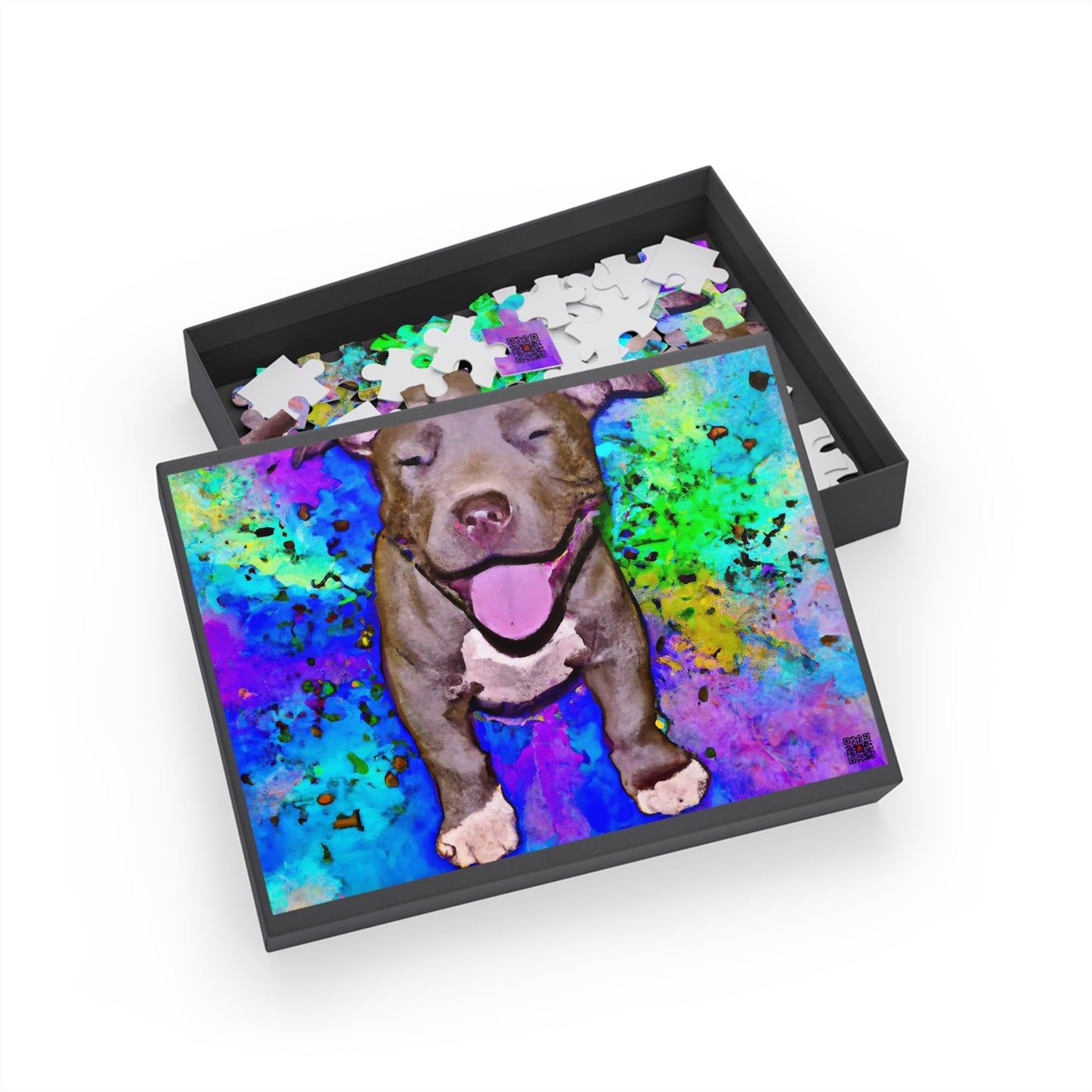 Emperor Kenshi the II - Pitbull Puppy - Puzzle